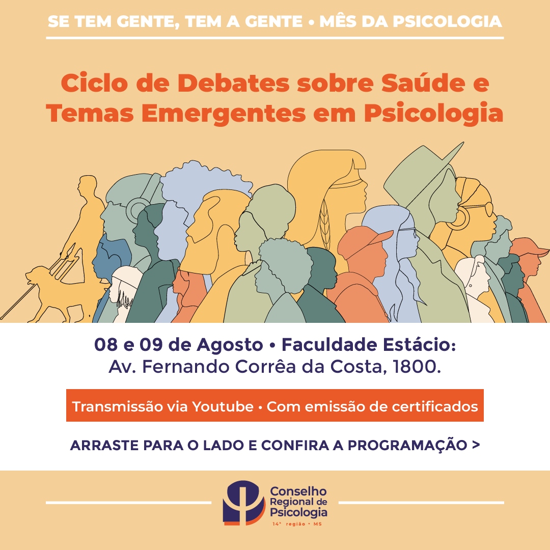 Você está visualizando atualmente Ciclo de Debates sobre Saúde e Temas Emergentes em Psicologia