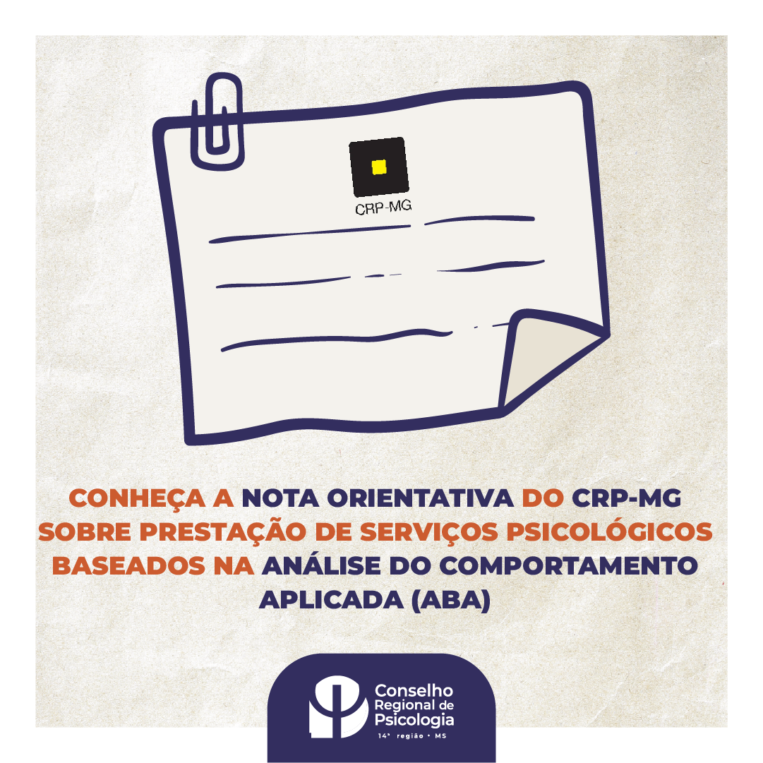 Leia mais sobre o artigo CRP-MG lança nota sobre prestação de serviços psicológicos baseados na Análise do Comportamento Aplicada (ABA)