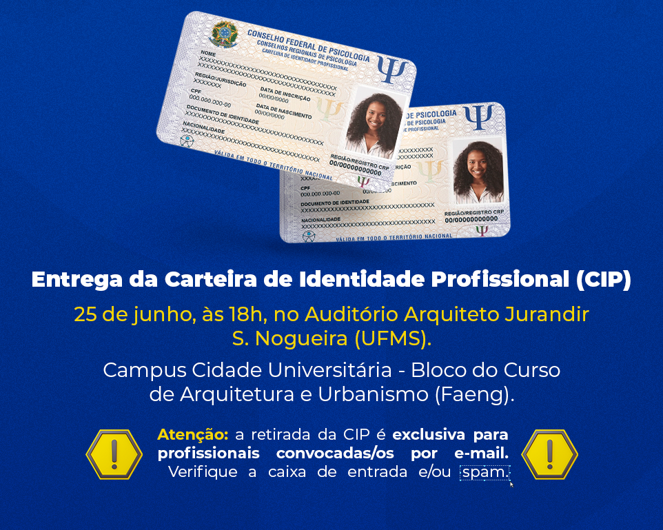 Leia mais sobre o artigo CRP14/MS entrega Carteiras de Identidade Profissional na UFMS